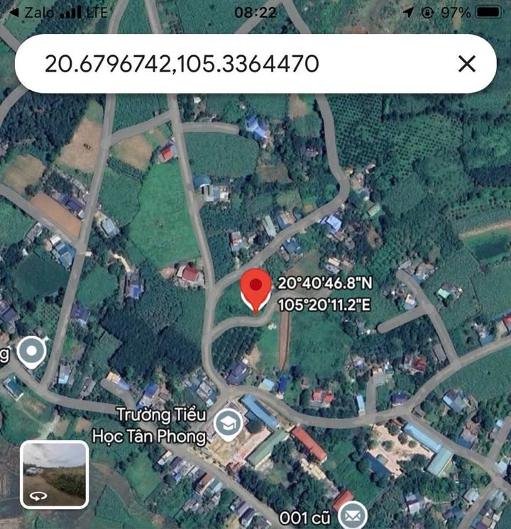 Đất nền Hợp Phong, Cao Phong, Hòa Bình 157m² giá 300 triệu - Đất thổ cư 50m²