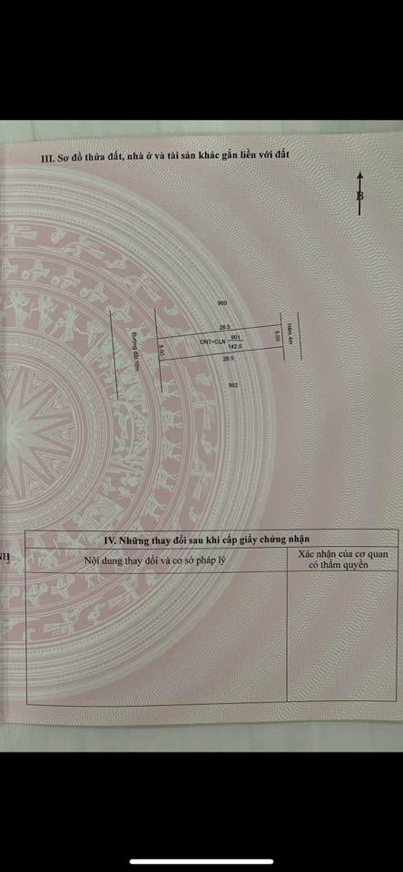 Đất nền Trường Tây, Hòa Thành 142,5m² giá 800 triệu - Sổ đỏ chính chủ, đầu tư sinh lời!