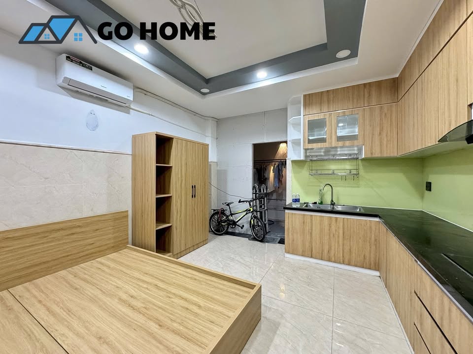 Studio cho thuê tại Gò Vấp 30m² - Full nội thất, máy giặt riêng!