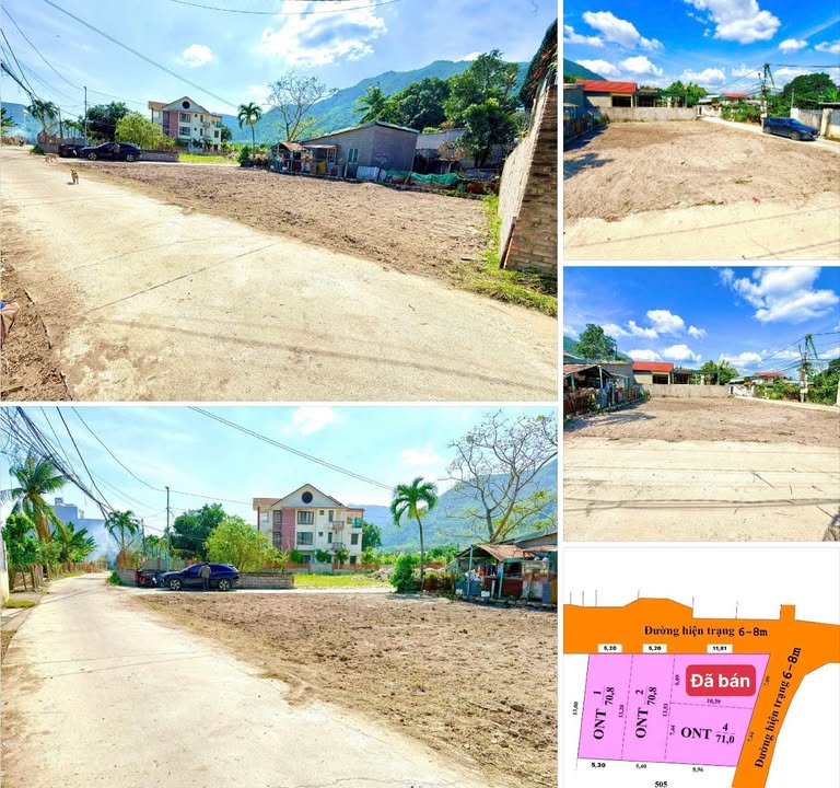 Đất thổ cư tại Phước Đồng Nha Trang 70.8m² giá 1.95 tỷ - Vị trí đẹp, đầu tư sinh lời!