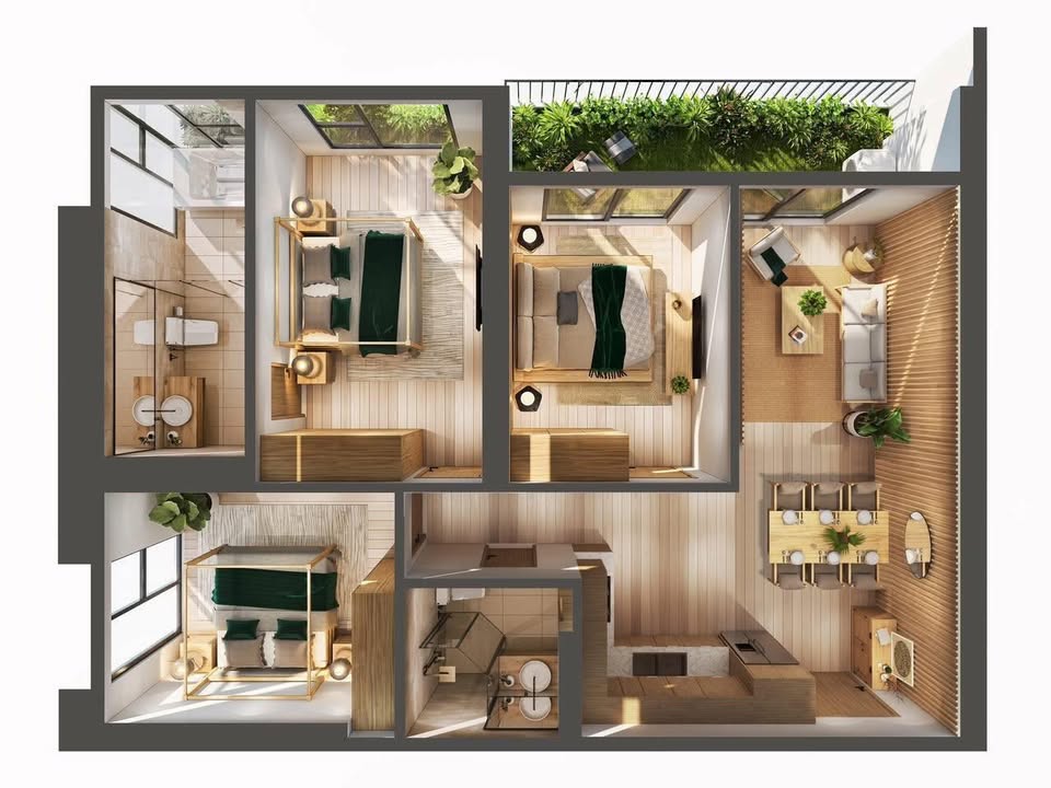 Căn hộ Sky Forest Hưng Yên 100m² giá 8.xxx tỷ - Nhà mới nguyên bản chính chủ!