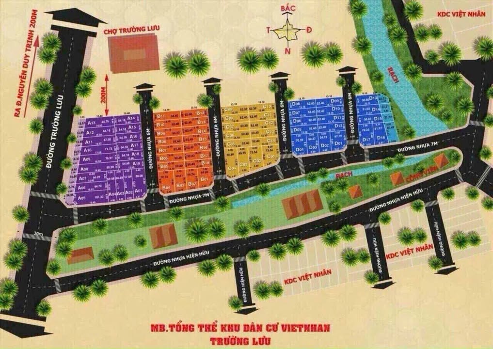 Đất nền Dự án Eco3 - Trường Lưu, 52.4m² giá 3.67 tỷ - Lô sạch đẹp, đầu tư sinh lời!