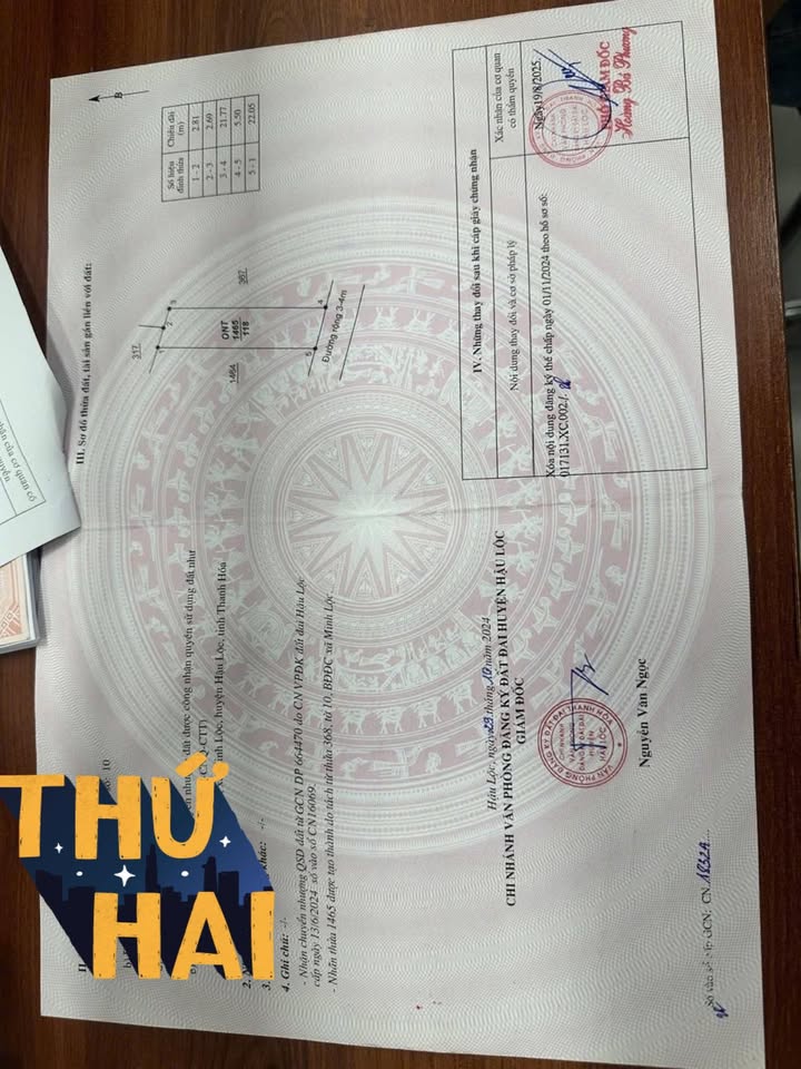 Đất nền Minh Thịnh, Xã Minh Lộc, 118m² - Cơ hội đầu tư hấp dẫn!