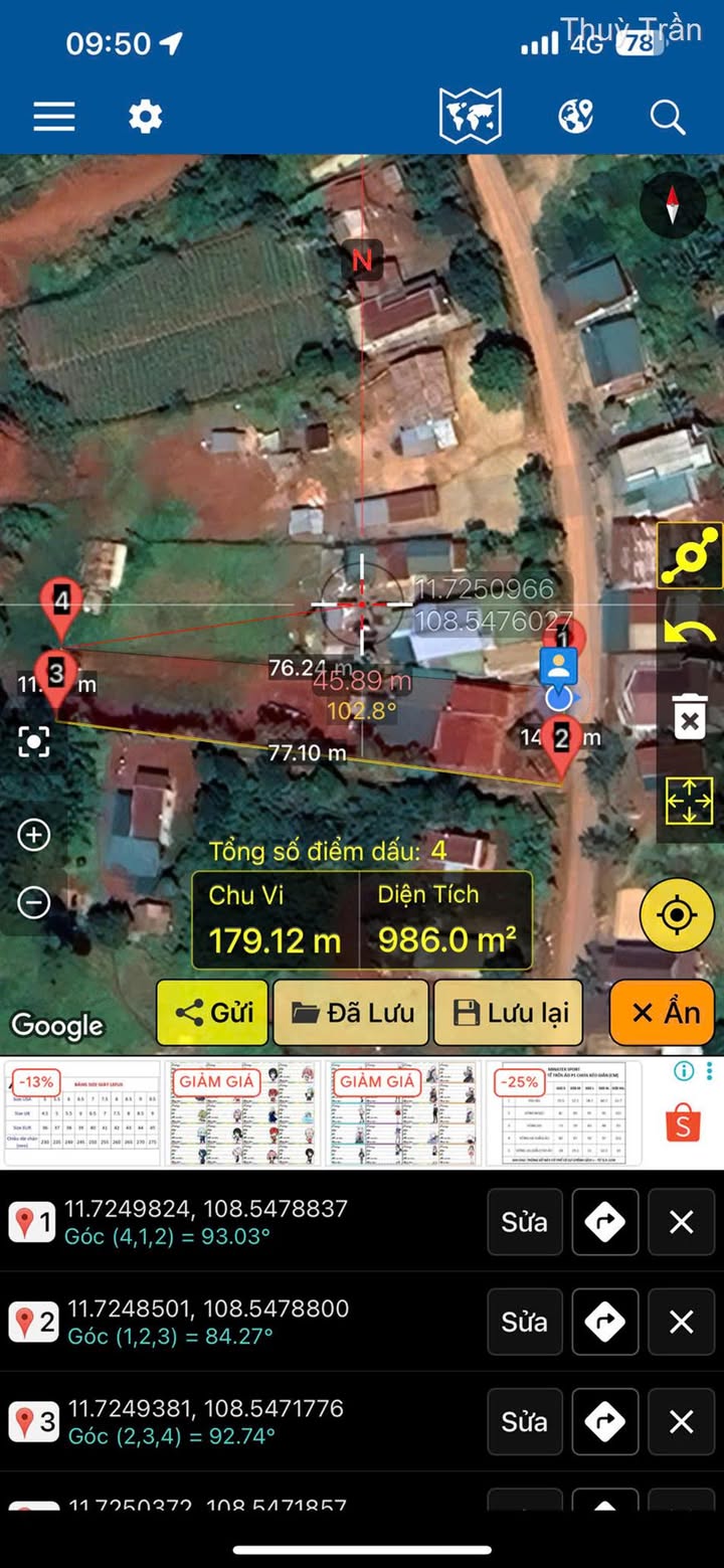 Đất nền đường liên xã Quảng Lập - Diện tích 945m² giá 1.5 tỷ - Cơ hội đầu tư hiếm có!