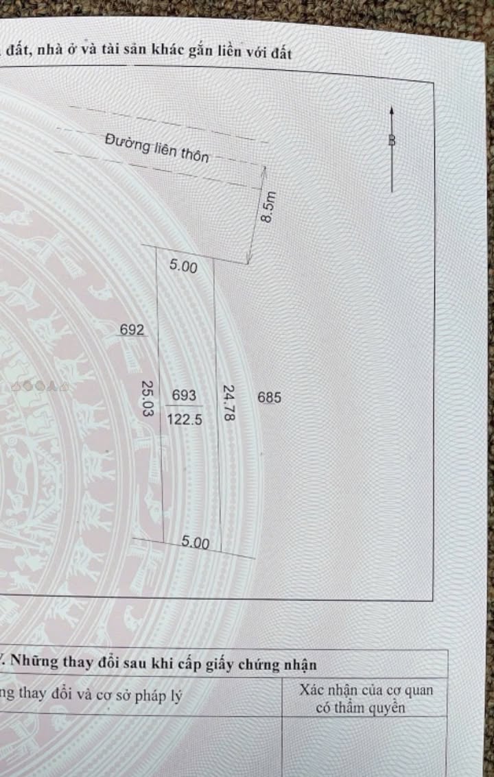 Lô đất Hiệp Hòa Bắc Giang 123m² giá 7xx triệu - Đầu tư sinh lời ngay!