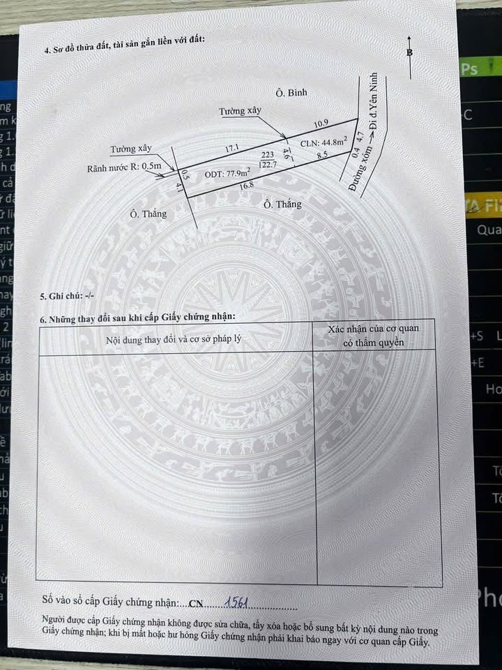 Đất nền Yên Ninh 135m² giá 1.3 tỷ - Cơ hội đầu tư tuyệt vời!
