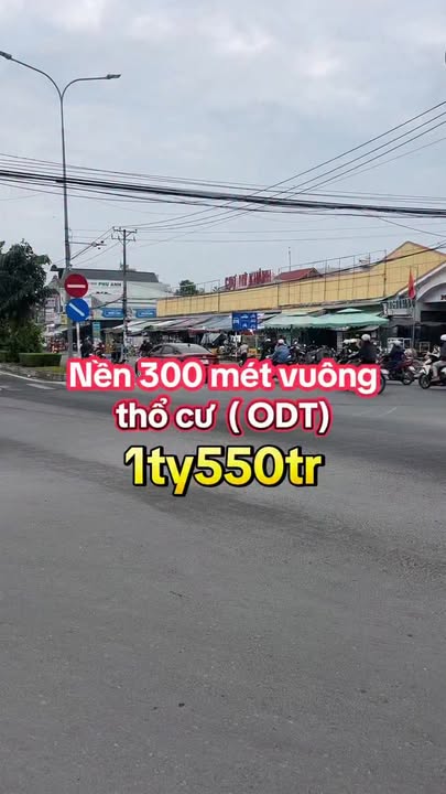 Đất thổ cư 300m² tại Phường An Bình, Cần Thơ - Giá chỉ 1.55 tỷ!