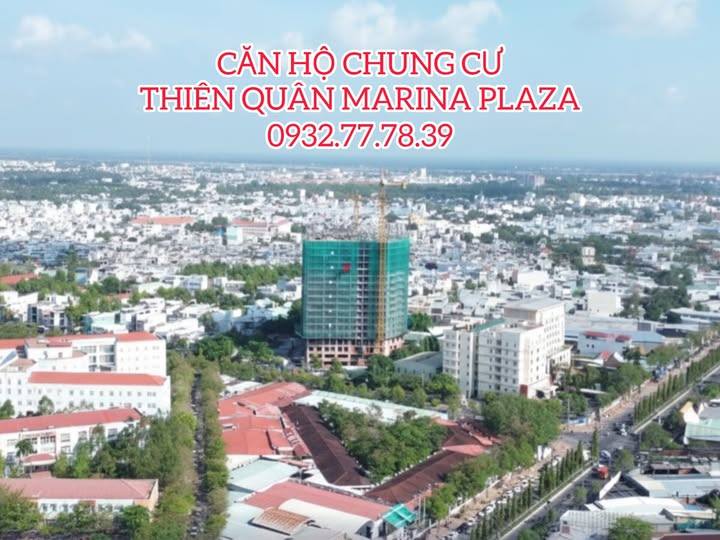 Căn hộ Thiên Quân Marina Plaza Cần Thơ 45.7m² giá 1.4 tỷ - View thoáng mát, sẵn sàng vào ở!