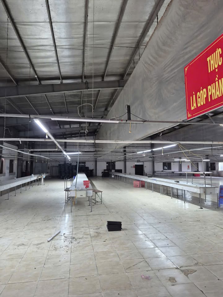 Nhà xưởng cho thuê tại Ninh Bình 3000m² - Pháp lý đầy đủ, giá chỉ 150 triệu/tháng!