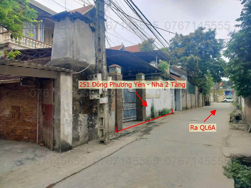 Bán đất có nhà 2 tầng tại Đông Phương Yên, 251m² giá 7 tỷ - Ô tô đỗ tận nơi!