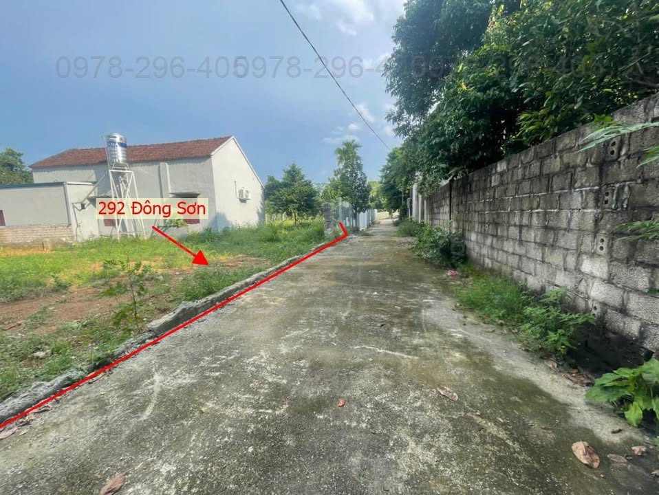 Đất Đông Sơn - Chương Mỹ 292m² giá tốt - Vị trí kinh doanh sầm uất!