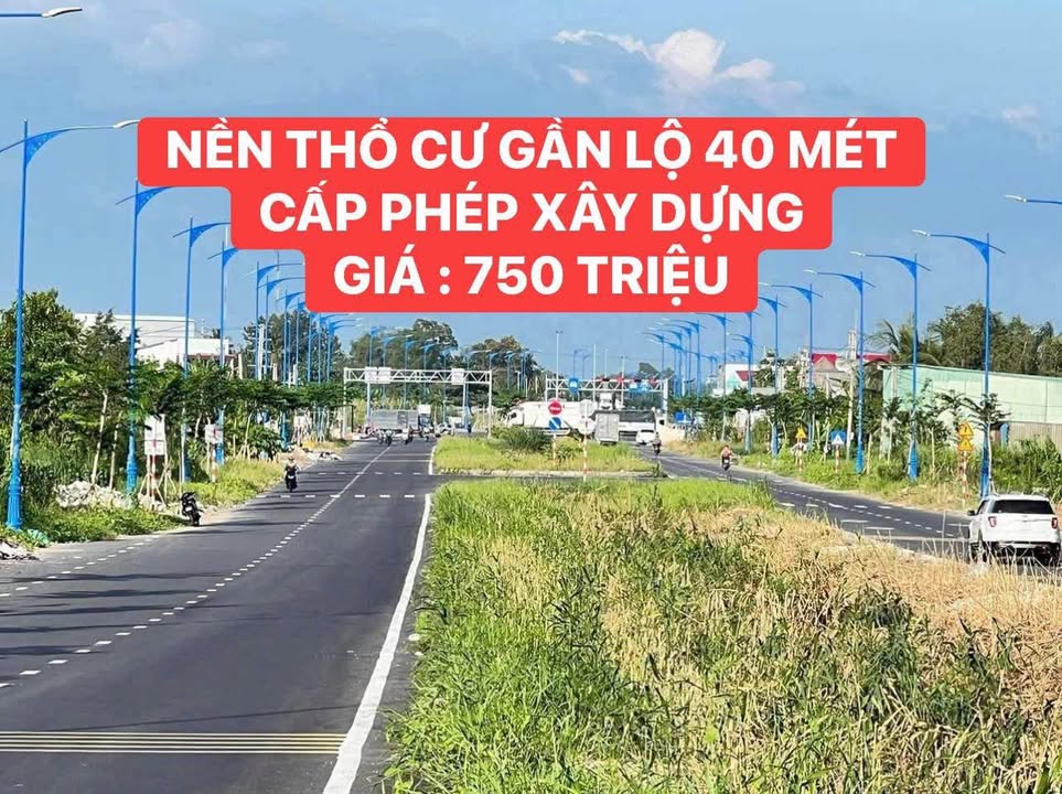Đất nền mặt tiền Rạch Nước Lạnh - Long Tuyền 66m² giá 750 triệu - Đầu tư sinh lời ngay!
