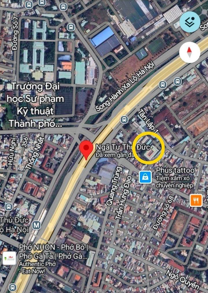 Nhà mặt tiền kinh doanh Tân Lập 1, Thủ Đức 80m² giá 5.7 tỷ - Sổ riêng, giảm gấp!