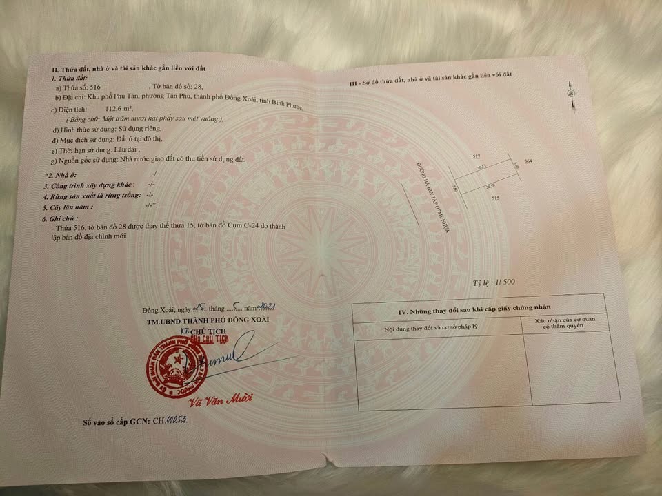 Đất nền TDC Phường Tân Phú 100m² giá 2 tỷ - Đầu tư sinh lời ngay!