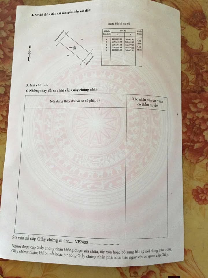 Bán đất mặt vườn hoa Đường Lê Hiến, KĐT Hòa Vượng 67.5m² giá 2.65 tỷ - Vị trí cực hiếm