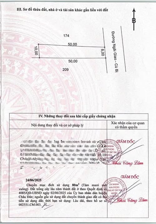 Bán nhà mặt tiền 56B Ngãi Giao 406m² giá 1.8 tỷ - Cơ hội đầu tư hấp dẫn!