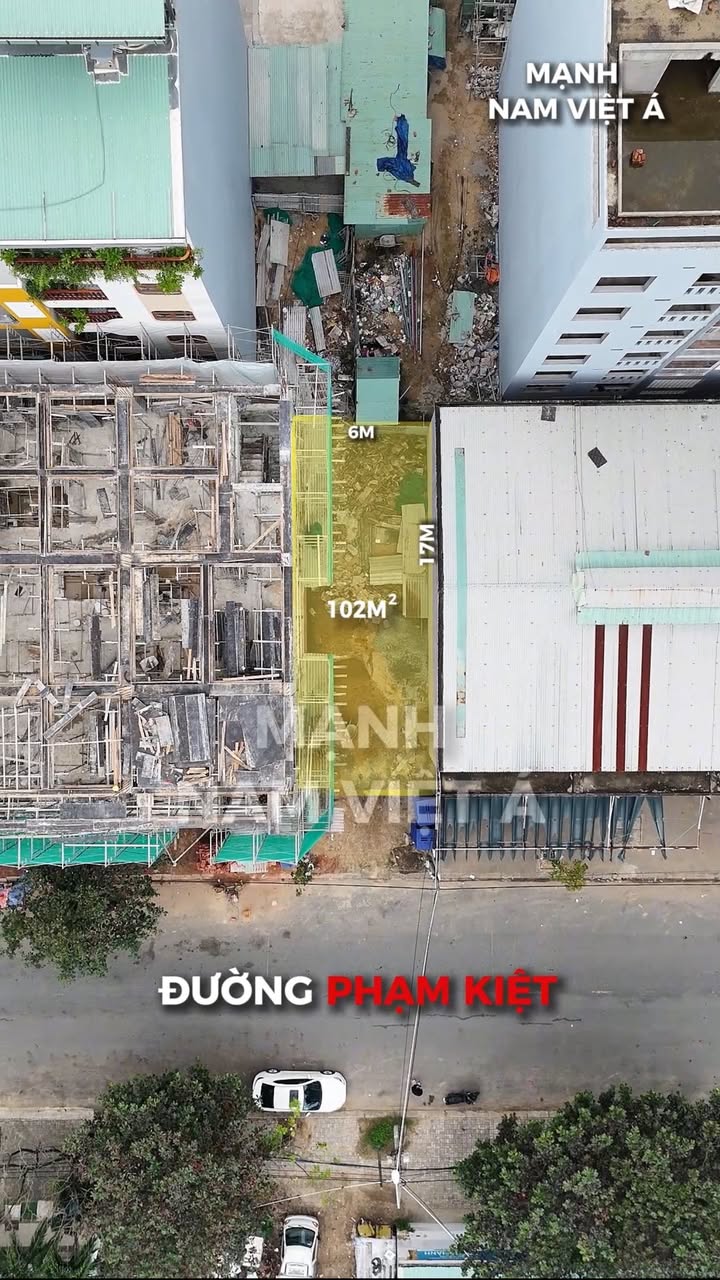 Đất Khuê Mỹ Đông Đà Nẵng 102m² giá 18 tỷ - Cơ hội đầu tư tuyệt vời!