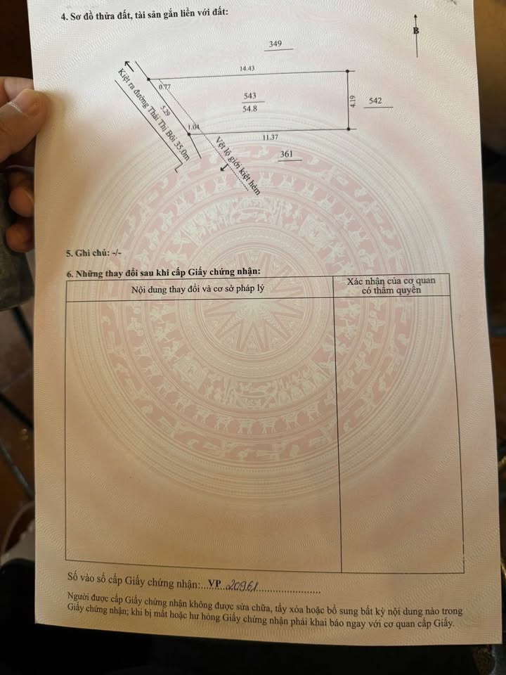 Đất ở đô thị Thái Thị Bôi, Thanh Khê, Đà Nẵng 54.8m² chỉ 3.25 tỷ - Cơ hội đầu tư tuyệt vời!