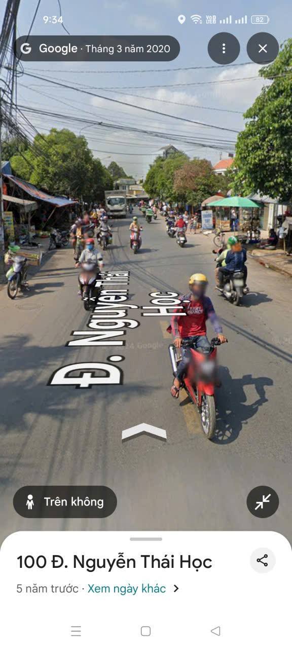 Lô đất mặt tiền đường Nguyễn Thái Học Dĩ An 210m² giá 9.8 tỷ - Kinh doanh sầm uất!