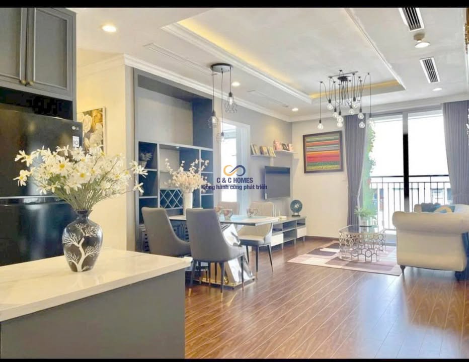 Căn hộ Park Hills Đại Kim 80m² giá 15 triệu - Thiết kế đẹp, không đồ