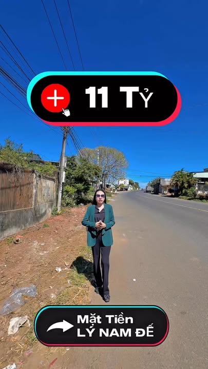 Đất mặt tiền Lý Nam Đế, Pleiku 945m² giá 11 tỷ - Tiềm năng đầu tư lớn!