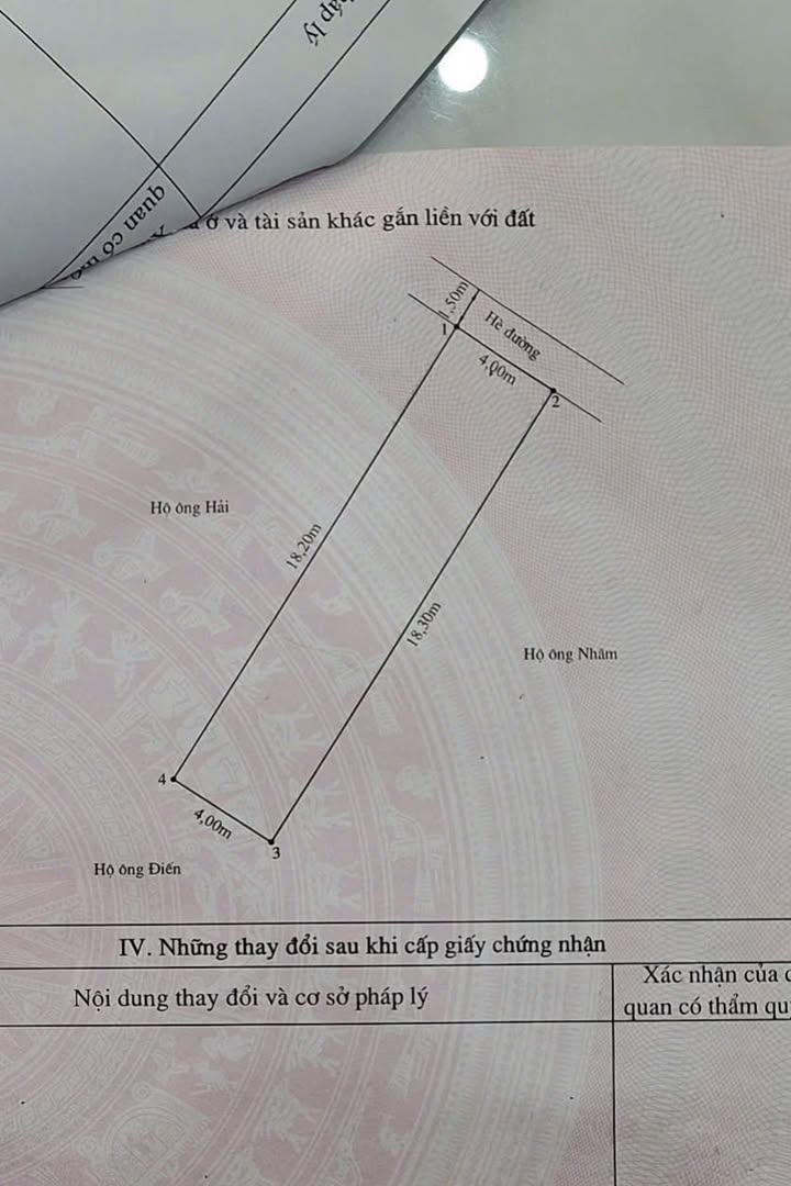 Đất mặt đường Vĩnh Tiến 1, An Biên 68.2m² giá 6.x tỷ - Kinh doanh thuận lợi!