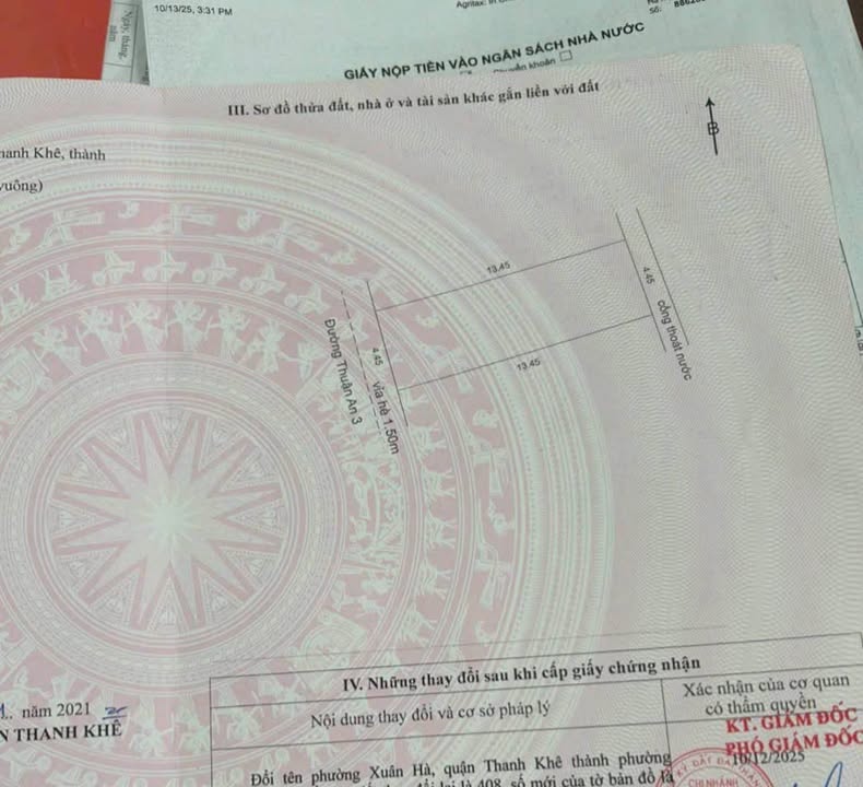 Đất mặt tiền đường Thuận An 3, Thanh Khê 60m² giá 4.9 tỷ - Cơ hội đầu tư tuyệt vời!