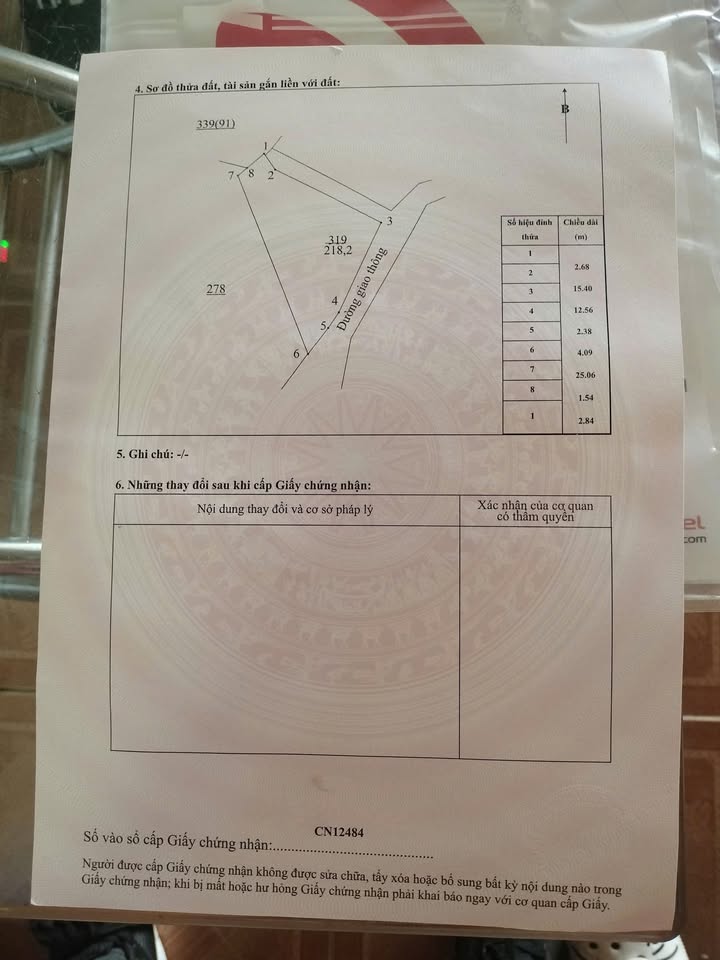 Đất thổ cư Phúc Xuân Thái Nguyên 218m² giá 1.1 tỷ - Đầu tư sinh lời ngay!