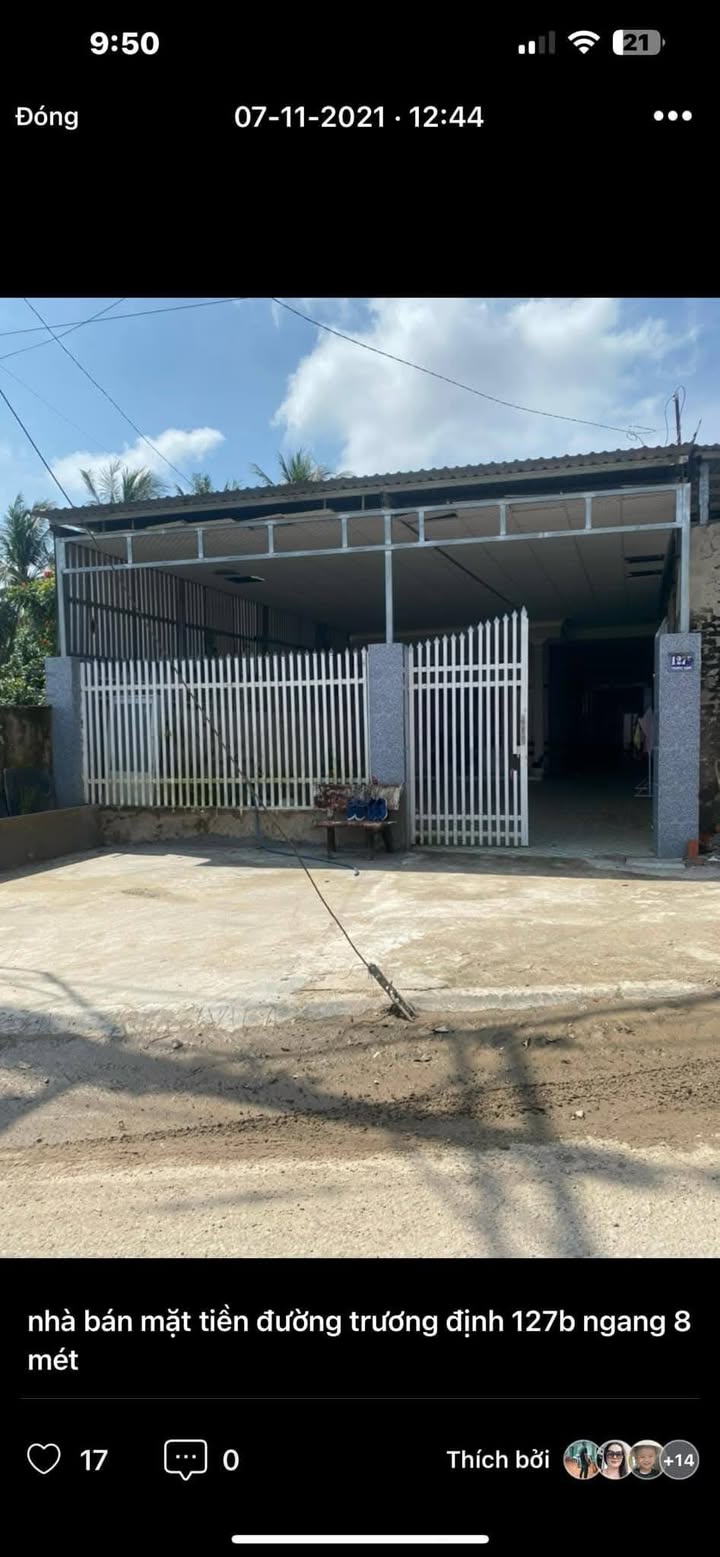 Nhà mặt tiền Trương Định, Rạch Giá 216m² giá 2.4 tỷ - Sẵn sàng giao dịch ngay!