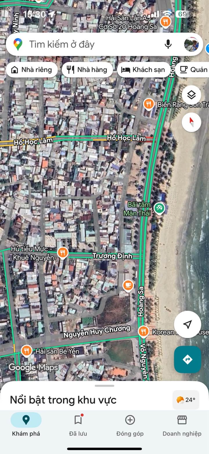 Lô đất Biển Mân Thái Đà Nẵng 96m² - Giá bán nhanh cho nhà đầu tư!