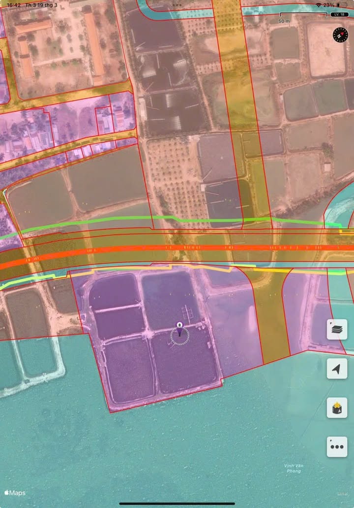 Đất mặt biển Bắc Vân Phong 9.714m² giá 14.4 tỷ - Cơ hội đầu tư sinh lời!