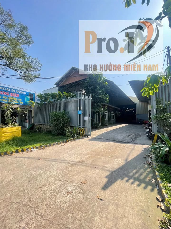Cho thuê kho xưởng mặt tiền Đồng Khởi 1200m² - Đầy đủ tiện nghi, giá chỉ 50 triệu