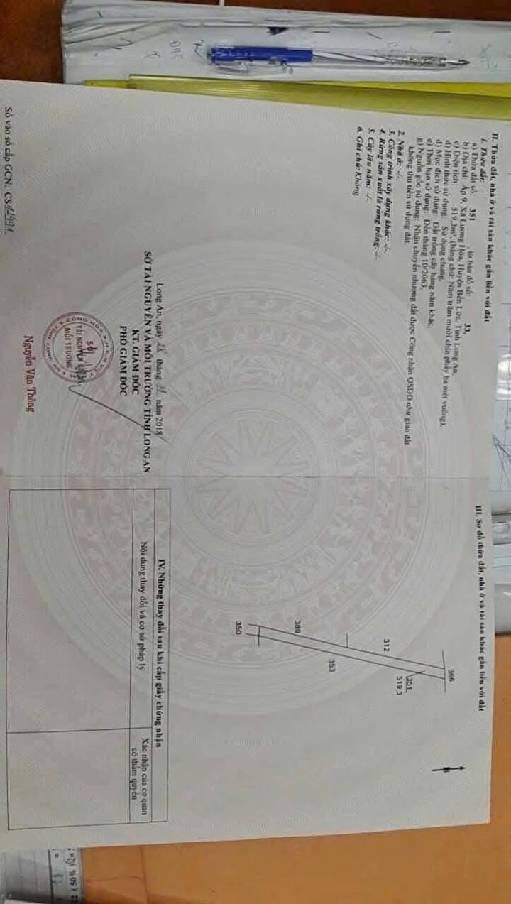 Đất thổ cư Lương Hòa 630m² giá 1.69 tỷ - Mặt tiền kênh thoáng mát!