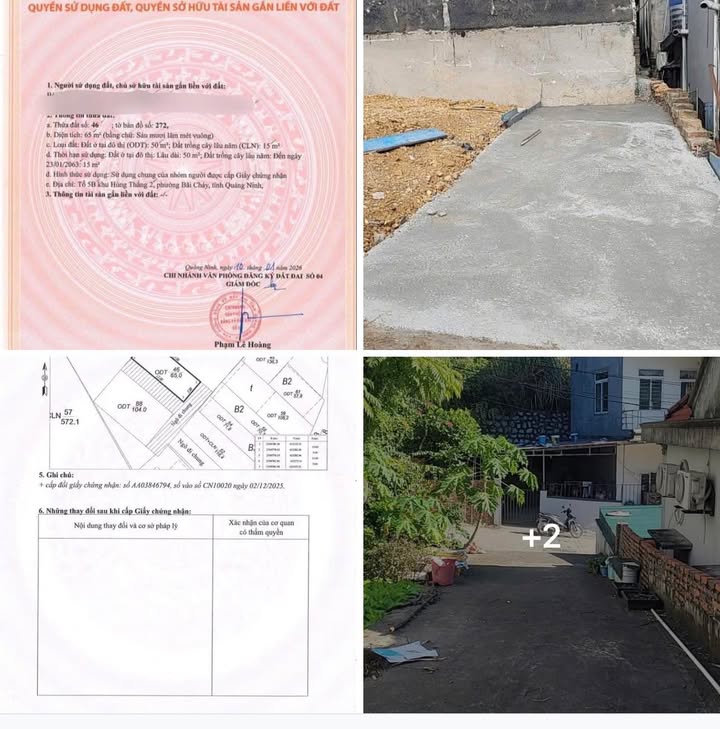 Đất nền Hùng Thắng Hạ Long 65m² giá 2.2 tỷ - Ô góc hai mặt thoáng