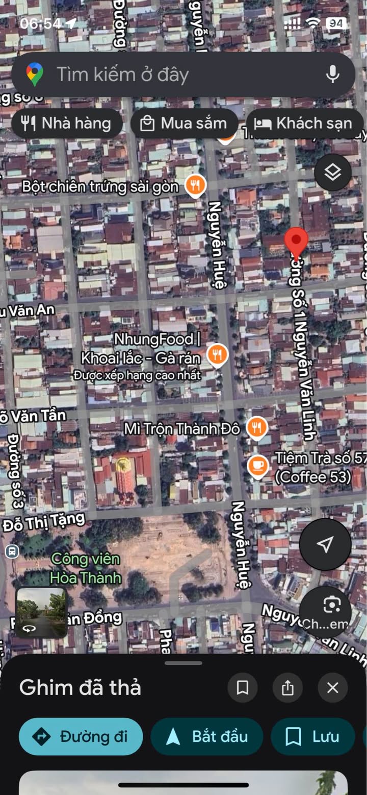 Đất thổ cư Phường Long Hoa 145m² giá 1.533 tỷ - Nở hậu, hướng chính Đông!