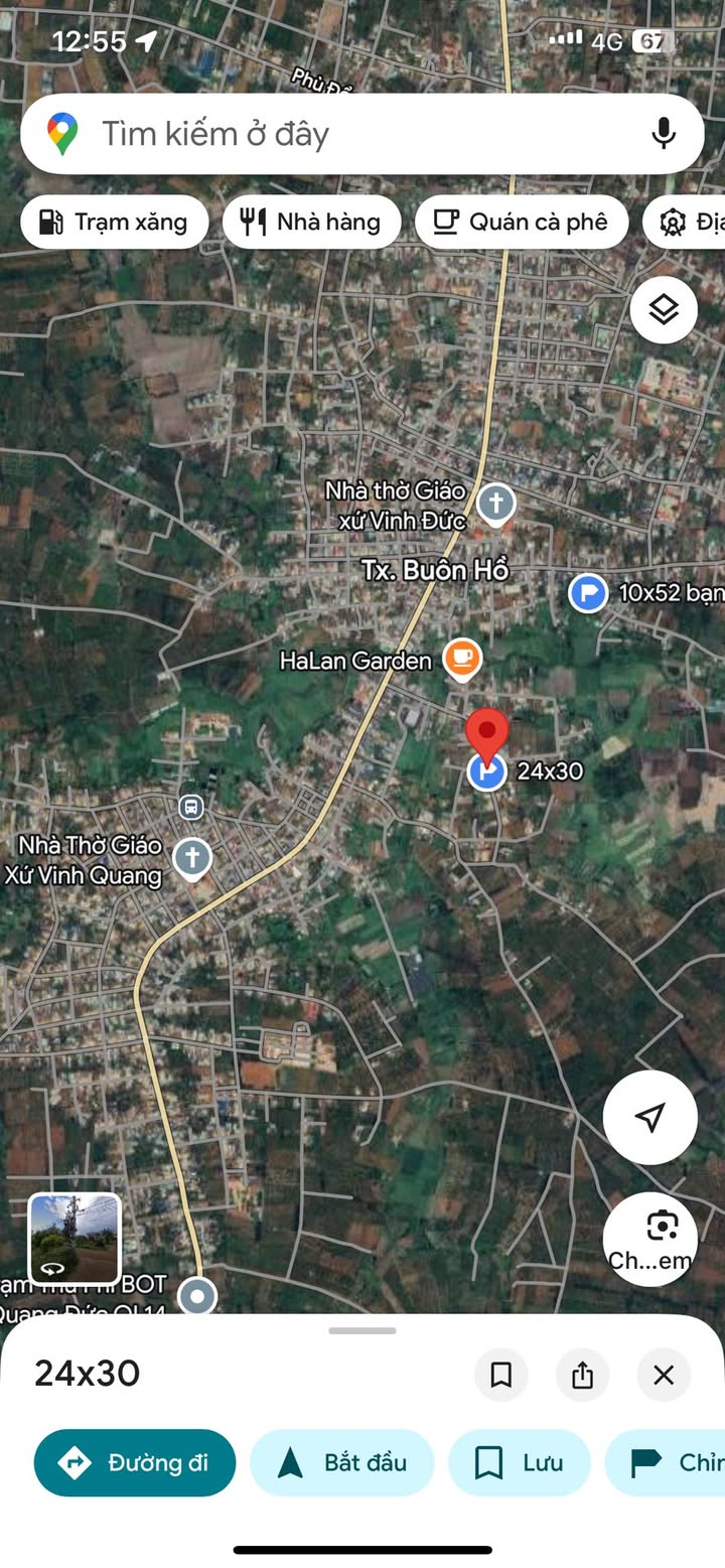 Đất nền Cư Bao, Buôn Hồ 720m² giá 800 triệu - Cơ hội đầu tư tuyệt vời!