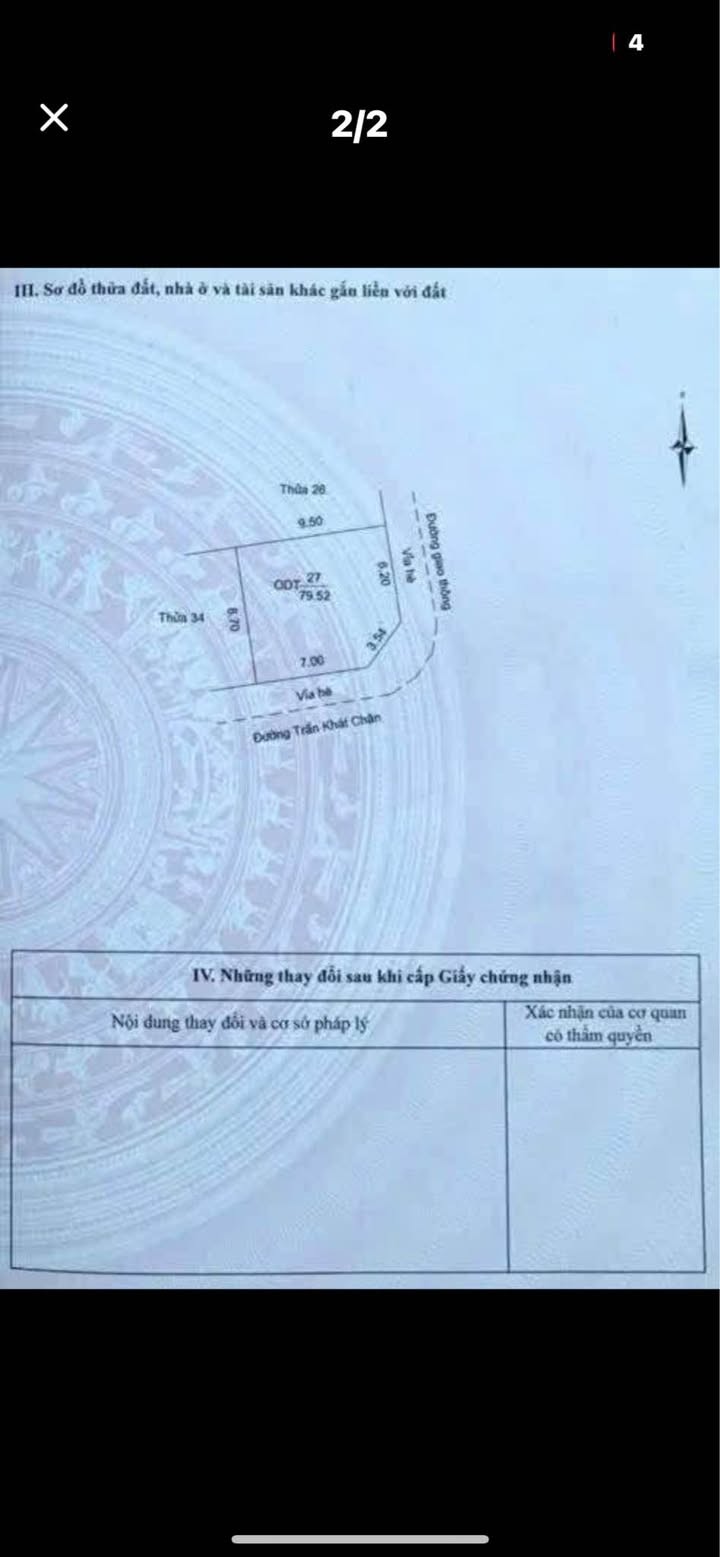 Lô đất góc mặt đường Trần Khát Trân - KĐT Vạn Phúc Hải Dương 78.52m² - Giá tốt, vị trí đắc địa!
