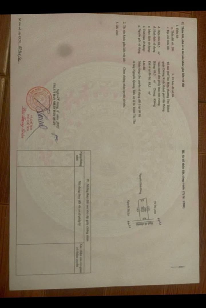 Đất nền TDP Tân Hợp, Dương Kinh 88.5m² giá 1 tỷ - Đầu tư sinh lời ngay!