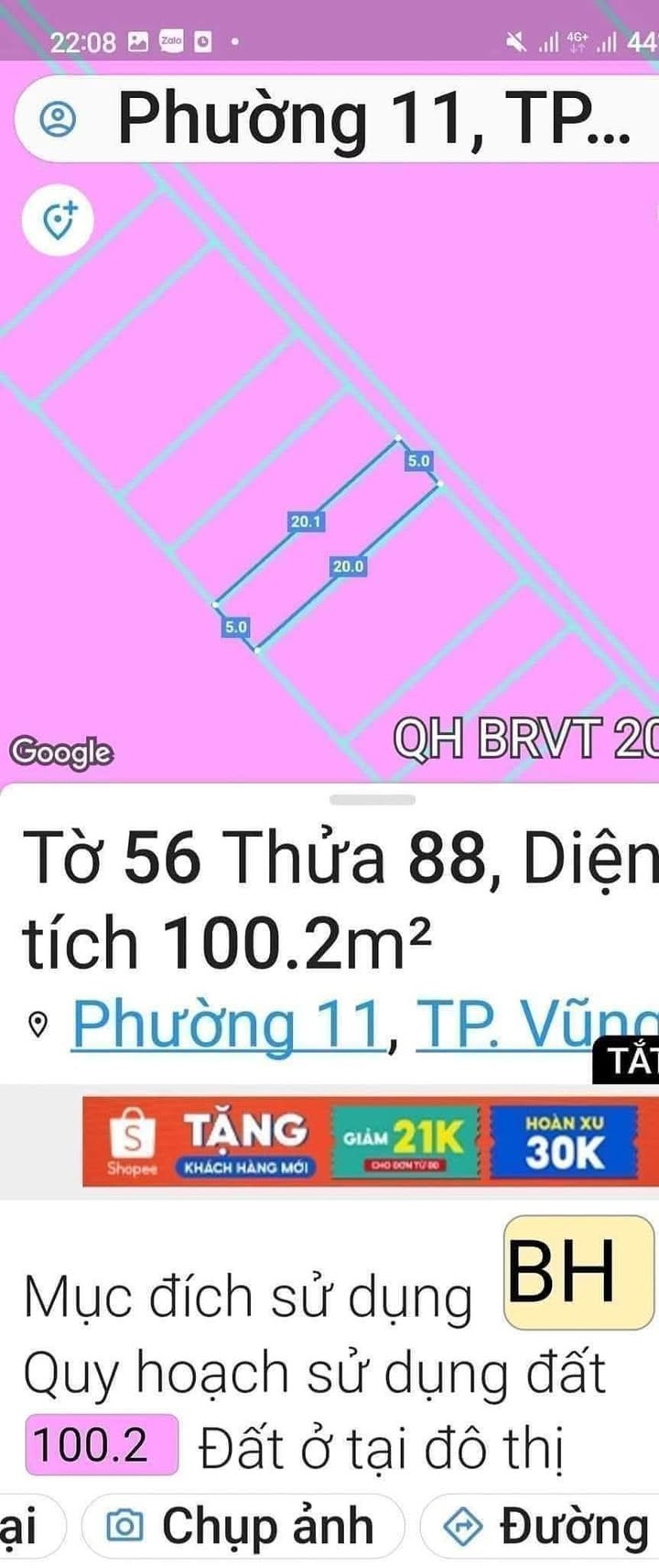 Nhà riêng hẻm 780 Bình Giã Vũng Tàu 100m² giá 2.55 tỷ - Chính chủ bán gấp!