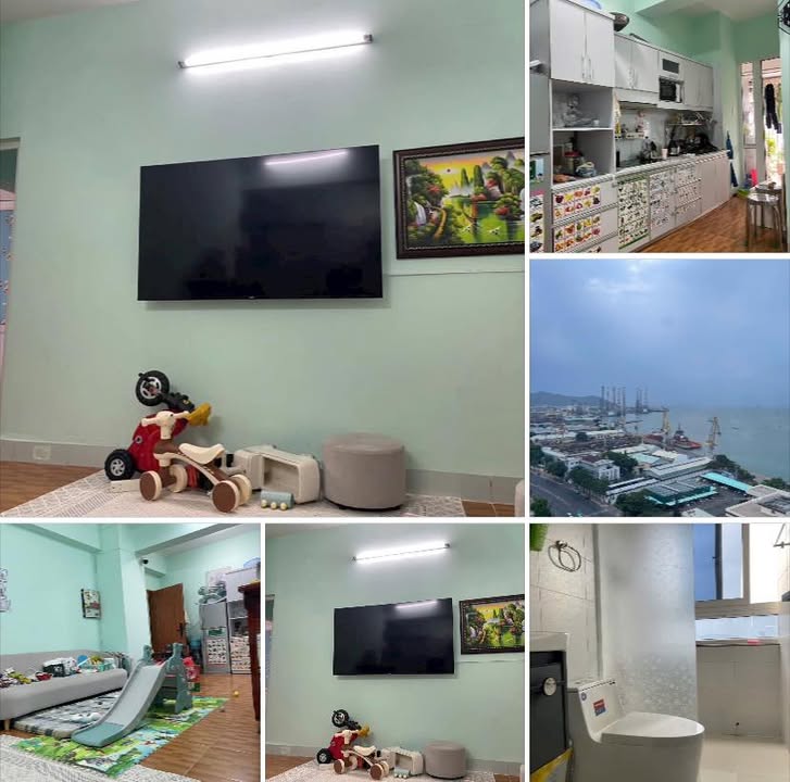 Chung cư số 2 Nguyễn Hữu Cảnh Vũng Tàu 74m² giá 2.49 tỷ - Căn góc view biển, full nội thất!