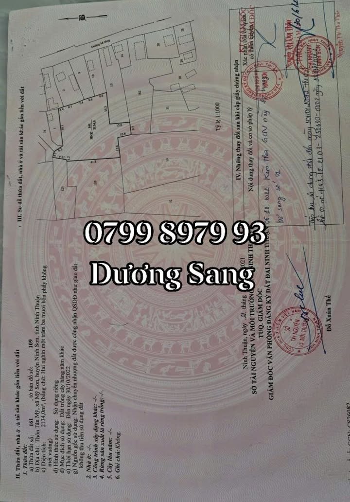 Đất Farm 3600m² Thôn Tân Mỹ, Huyện Ninh Sơn - Đầu tư sinh lời cao!