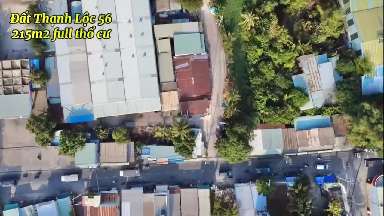 Đất mặt tiền Thạnh Lộc 56, Quận 12, 215.6m² giá 8 tỷ - Vị trí đắc địa cho kinh doanh!