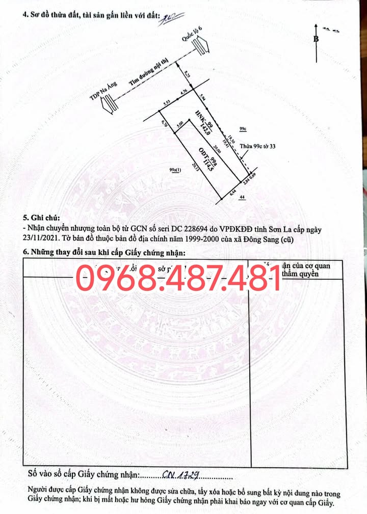 Đất nền Rừng Thông Vân Hồ 260m² giá 68.4 tỷ - Đầu tư sinh lời tuyệt vời!