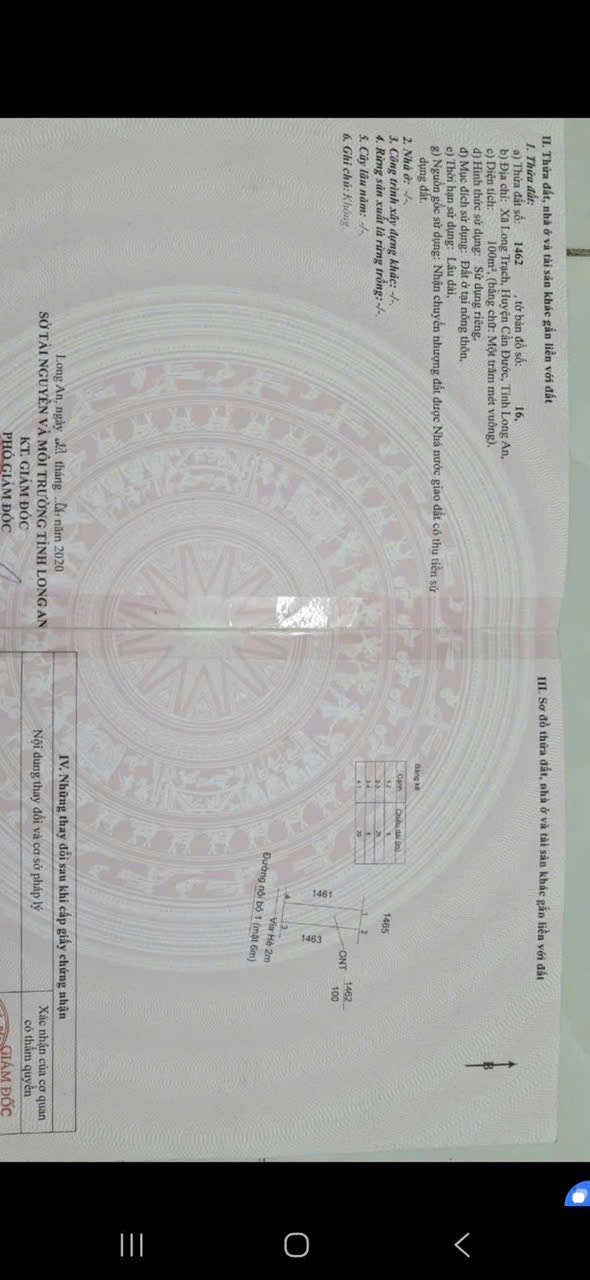 Đất nền Cầu Tràm, Long Trạch, 100m² giá 1.25 tỷ - Đầu tư sinh lời ngay!