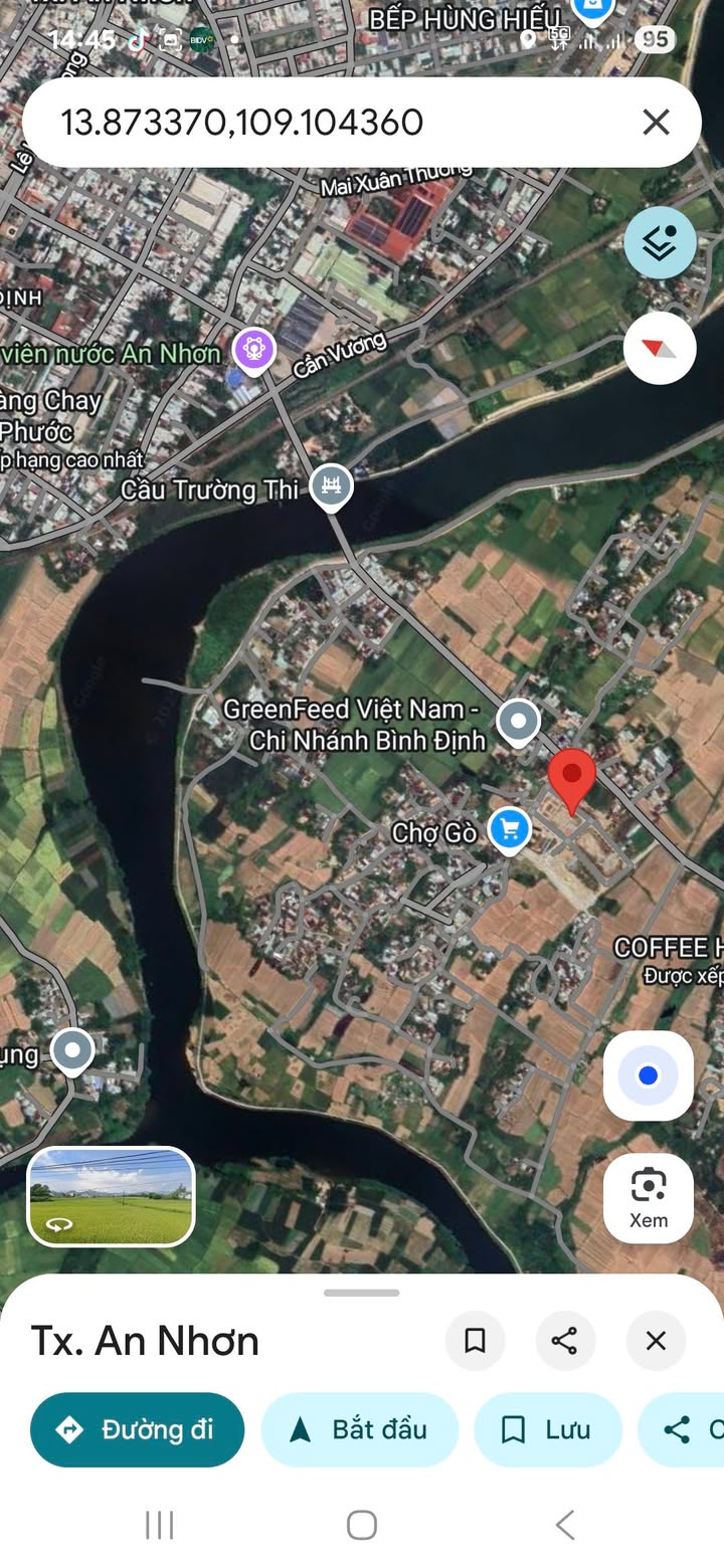 Đất nền khu C Hòa Nghi, Nhơn Hòa 102m² giá 900 triệu - Nằm cạnh công viên