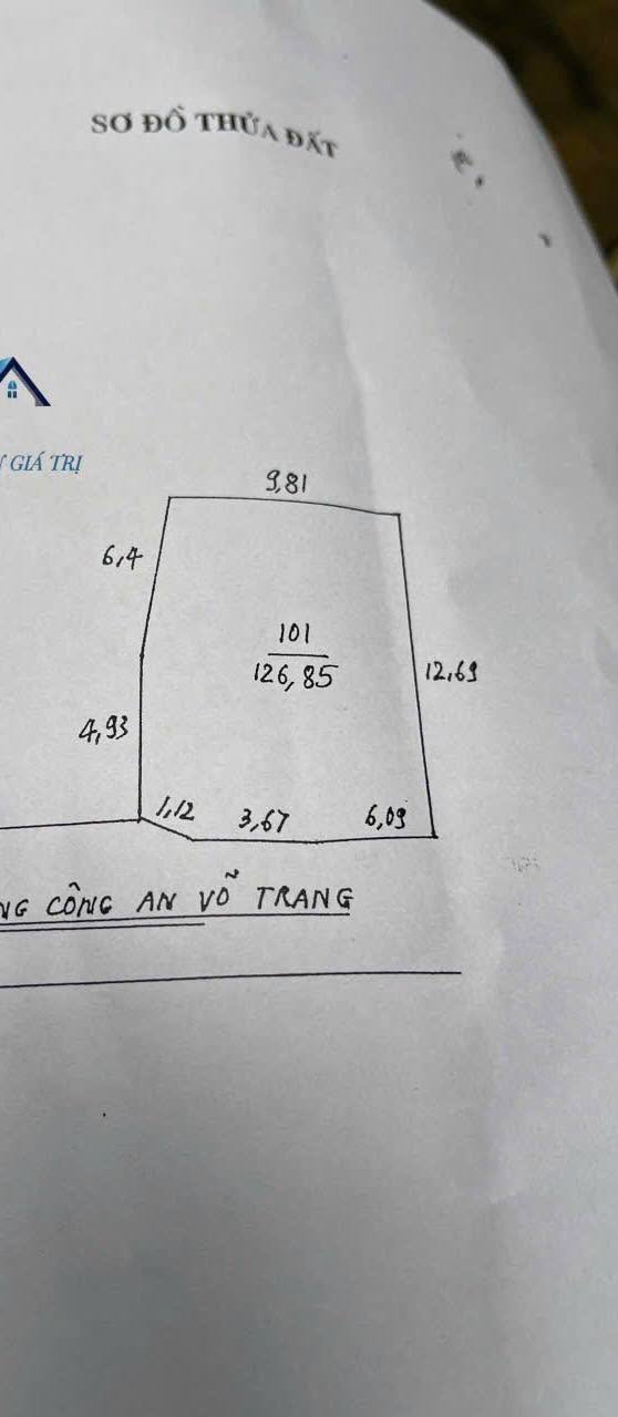 Đất nền ngõ Cao Kỳ Vân Bắc Giang 126.85m² giá 3 tỷ - Sổ đỏ chính chủ!