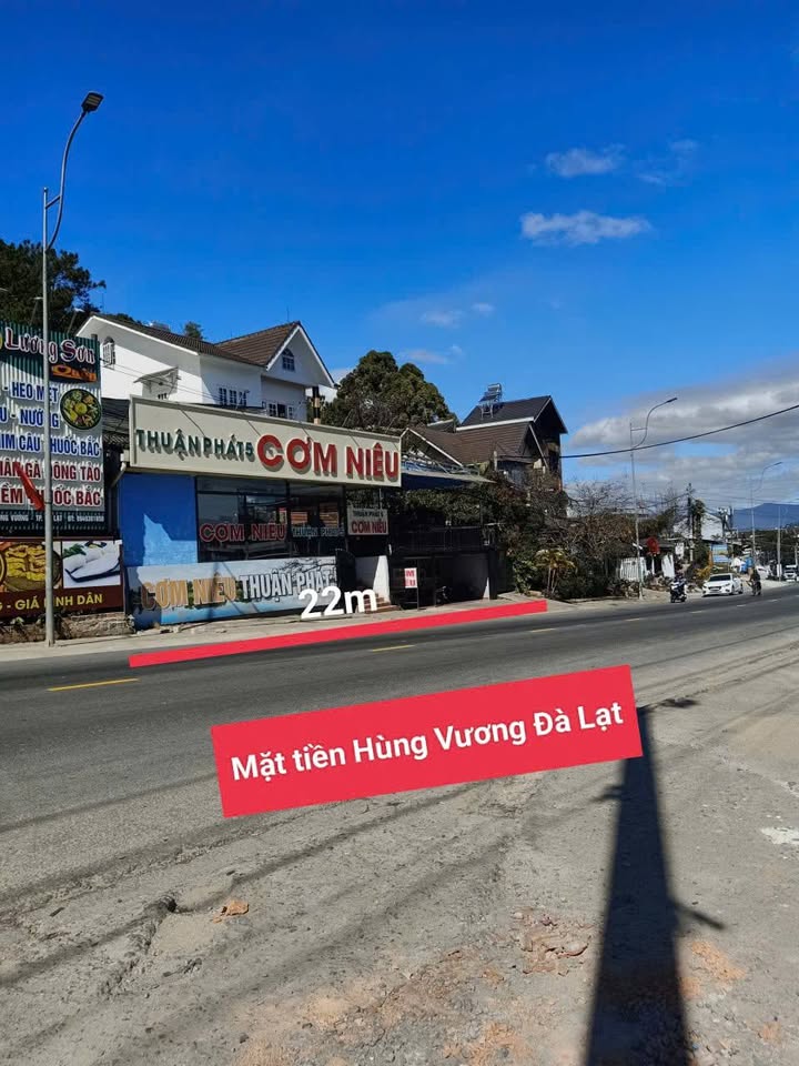 Bán biệt thự mặt tiền Hùng Vương Đà Lạt 580m² giá 40 tỷ - Đầu tư sinh lợi hấp dẫn!