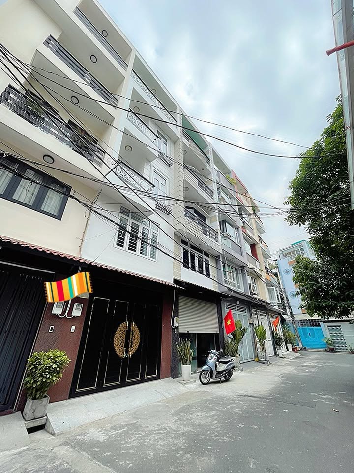 Nhà 4 tầng hẻm xe hơi Bạch Đằng, Bình Thạnh 80m² giá 9 tỷ - Sổ hồng riêng hoàn công đủ!