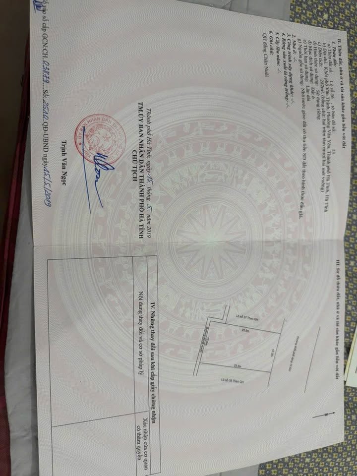 Đất quy hoạch Phường Văn Yên, TP. Hà Tĩnh 282m² giá 4.x tỷ - Cơ hội đầu tư hấp dẫn!