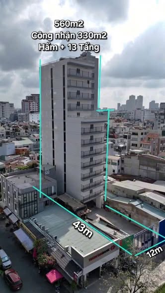 Tòa nhà MT Điện Biên Phủ 567m² giá tốt - Cơ hội đầu tư sinh lời!